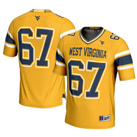 West Virginia Mountaineers Gold jersey – view 1