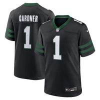 New York Jets Ahmad Sauce Gardner Black jersey – view 2