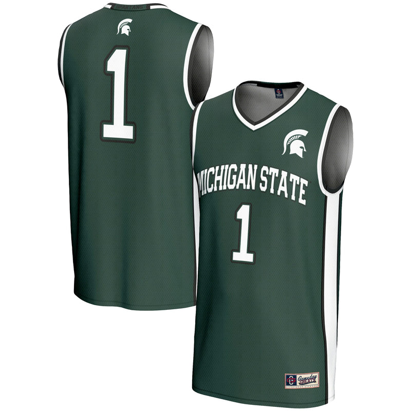 Michigan State Spartans Green jersey – view 1