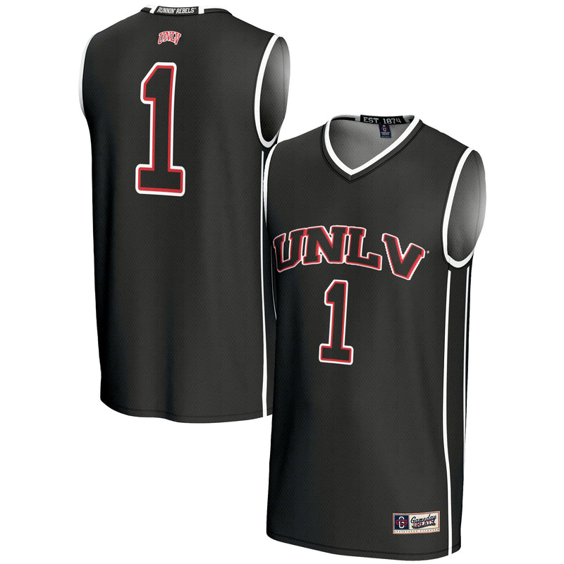 UNLV Rebels Lightweight Black jersey – view 1