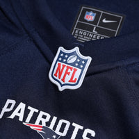 New England Patriots Morgan Moses Navy jersey – view 5