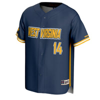 West Virginia Mountaineers Lightweight Navy jersey – view 3