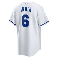 Kansas City Royals Jonathan India White jersey – view 4