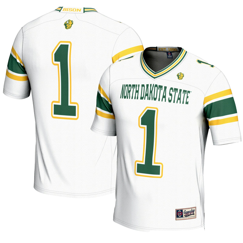 NDSU Bison White jersey – view 1