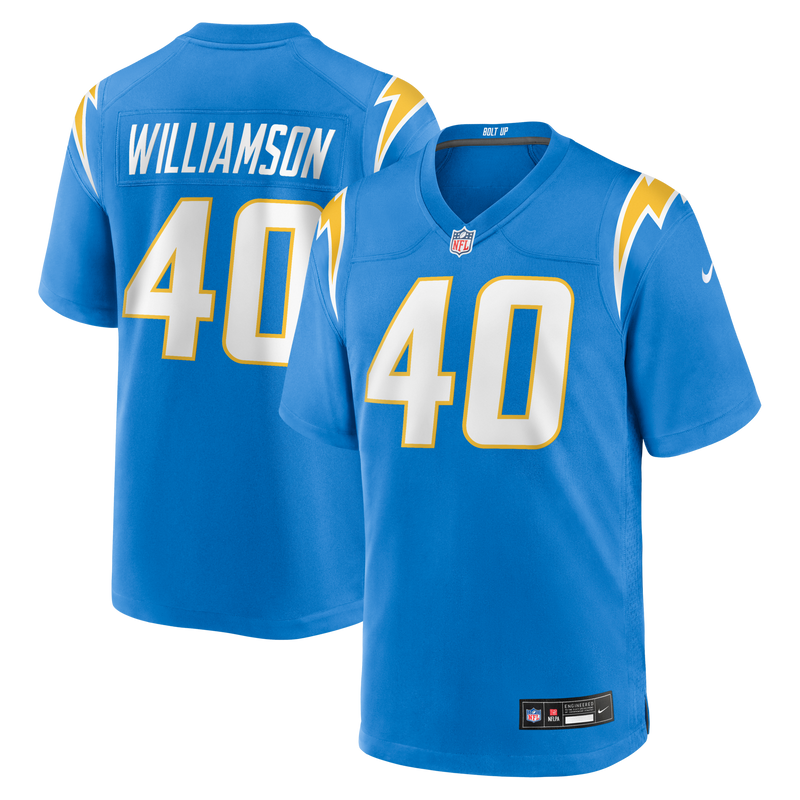 Los Angeles Chargers Kendall Williamson jersey – view 1