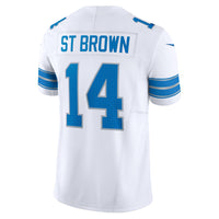 Detroit Lions Amon-Ra St. Brown White jersey – view 4