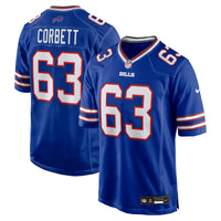 Buffalo Bills Austin Corbett Royal jersey – view 1