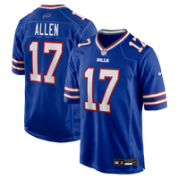 Buffalo Bills Josh Allen Royal jersey – view 1