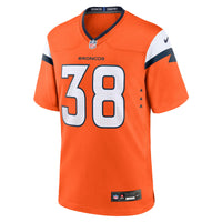 Denver Broncos Jaleel McLaughlin Orange jersey – view 2