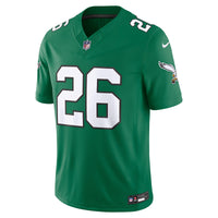 Philadelphia Eagles Saquon Barkley Kelly Green jersey – view 3