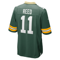 Green Bay Packers Jayden Reed Green jersey – view 3