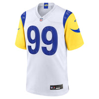 Los Angeles Rams Aaron Donald White jersey – view 3