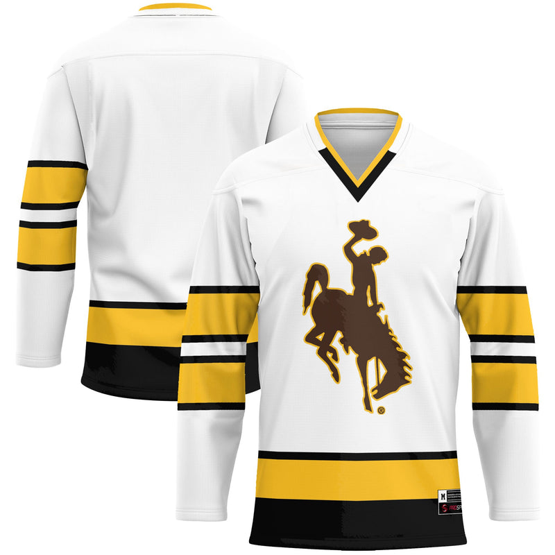 Wyoming Cowboys GameDay Greats White jersey – view 1