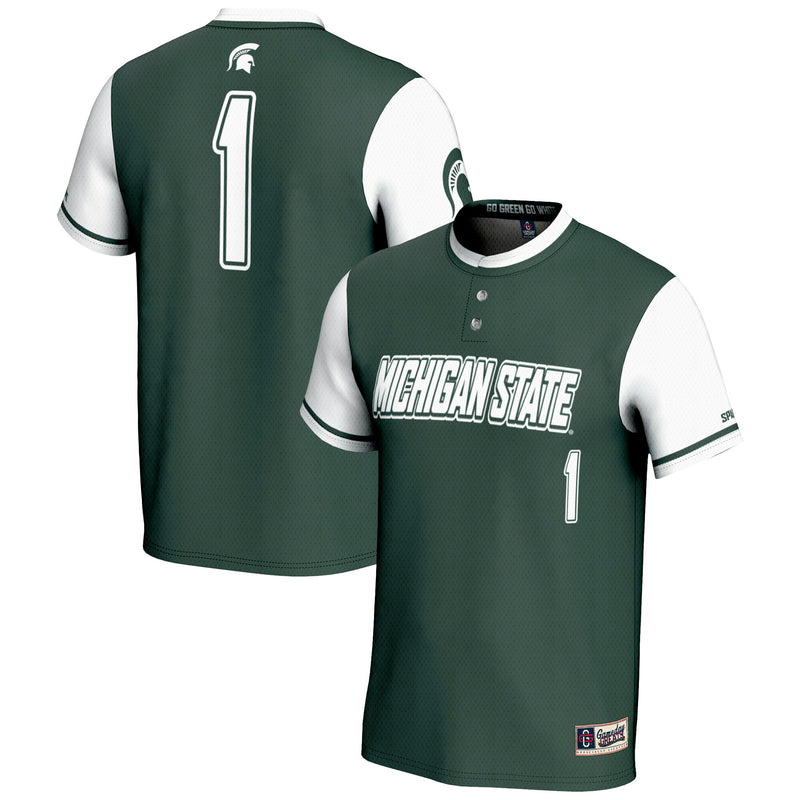 Michigan State Spartans Green jersey – view 1