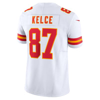 Kansas City Chiefs Travis Kelce White jersey – view 3