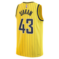 Indiana Pacers Pascal Siakam - Gold jersey – view 4
