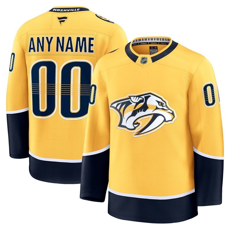 Nashville Predators Gold jersey – view 1