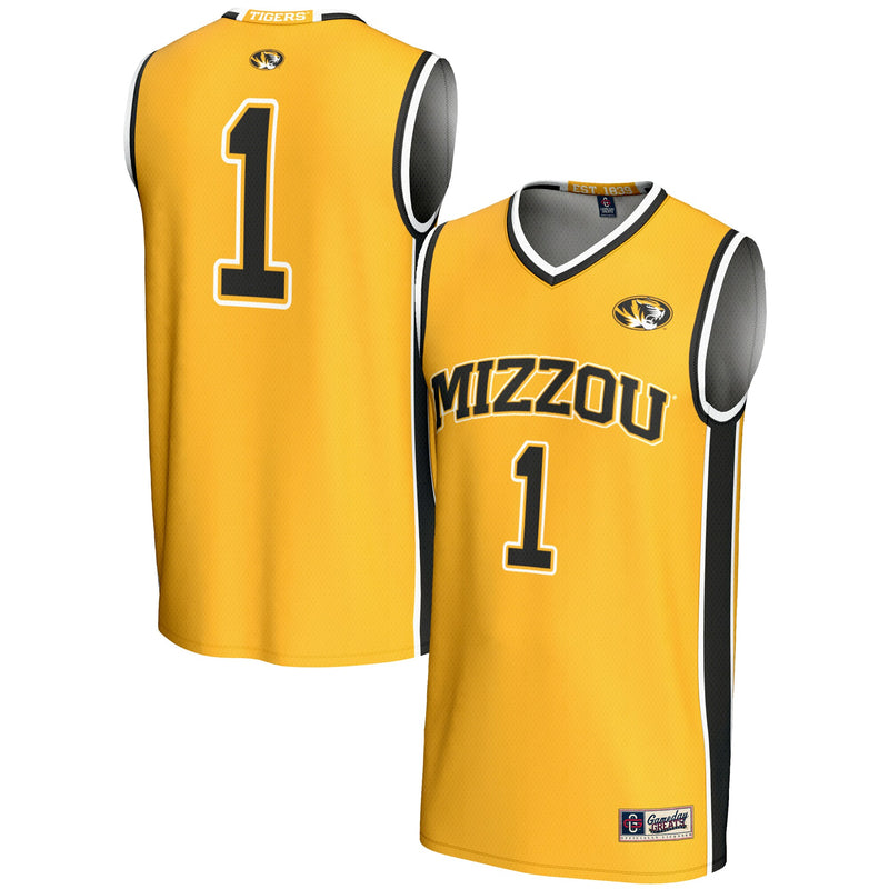 Missouri Tigers Gold jersey – view 1