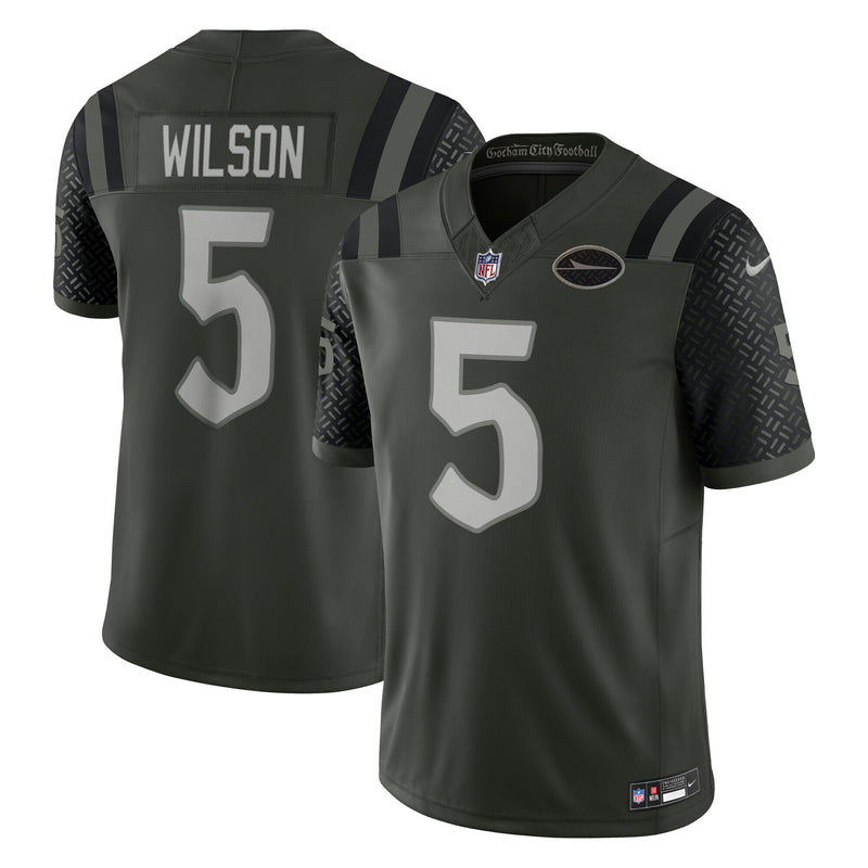 New York Jets Garrett Wilson Green jersey – view 1