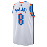 Oklahoma City Thunder Jalen Williams - White jersey – view 4