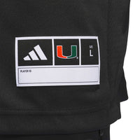 adidas Miami Hurricanes Black jersey – view 7