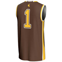 Wyoming Cowboys Brown jersey – view 4