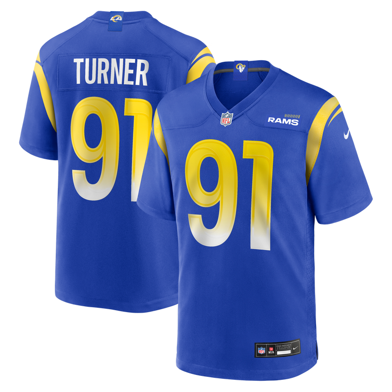 Los Angeles Rams Kobie Turner Royal jersey – view 1