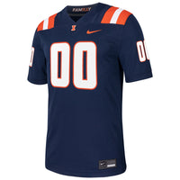 Illinois Fighting Illini Navy jersey – view 3