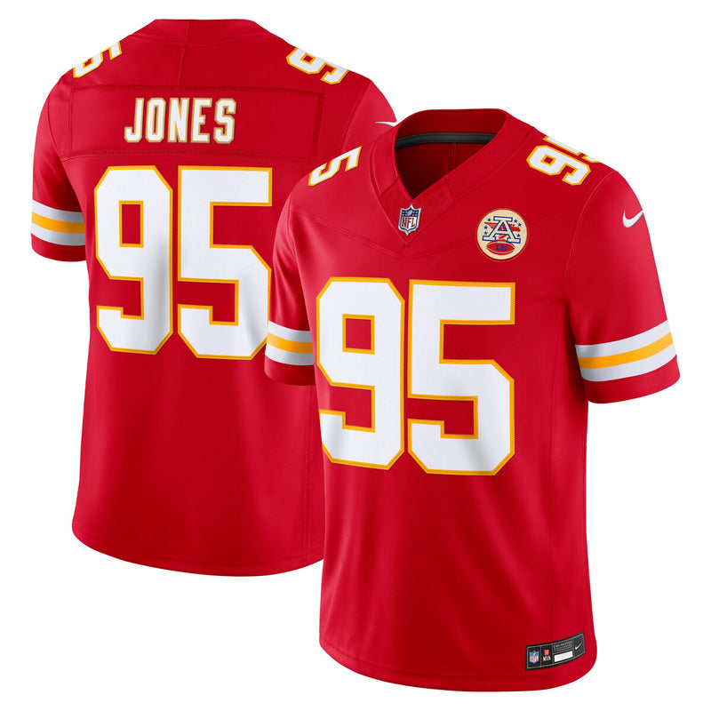 Kansas City Chiefs Chris Jones Red jersey – view 1