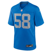 Detroit Lions Penei Sewell Blue jersey – view 3