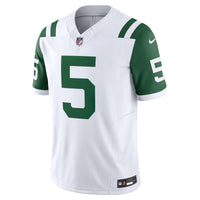 New York Jets Garrett Wilson White jersey – view 3