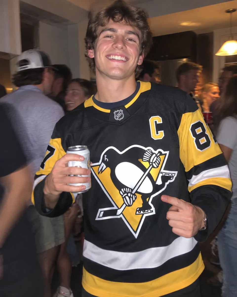 Pittsburgh Penguins Sidney Crosby Fanatics Black Home Premium Jersey